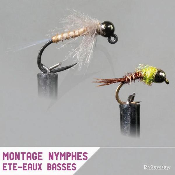 Montage nymphe GARBOLINO �t� eaux basses / Quill