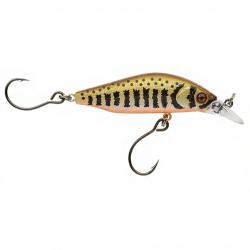 Poisson nageur SAKURA Phoxy minnow MR 50 S V02 Brown vairon