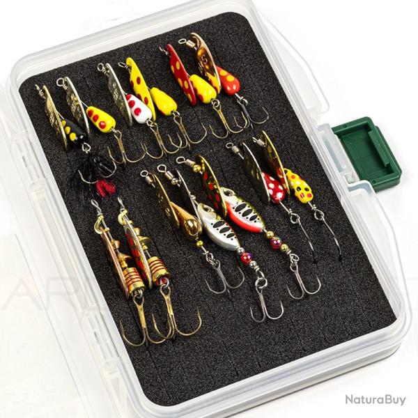 Maxi pack de cuillers truite PANTHER MARTIN DUO SICO LURE SMITH MEPPS