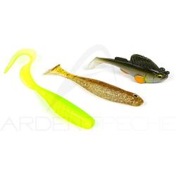 Pack de 3 leurres sandre MEGABASS