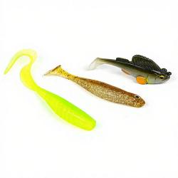 Pack de 3 leurres sandre MEGABASS