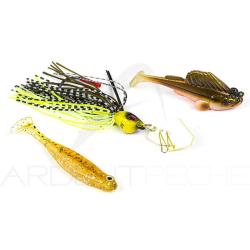 Pack de 3 leurres perche MEGABASS et RAID JAPAN