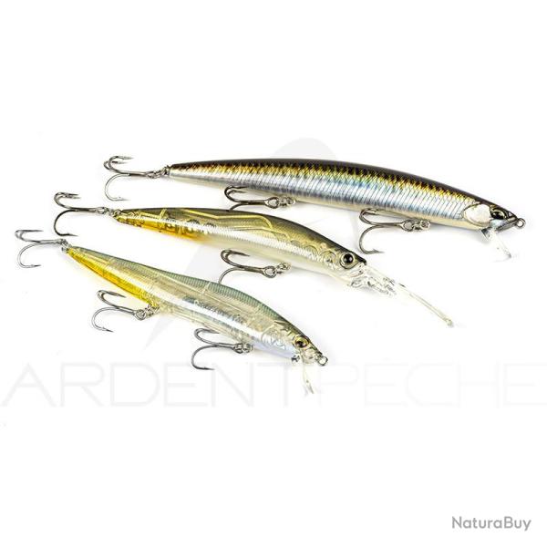 Pack de 3 leurres bar au poisson nageur DUO et MEGABASS