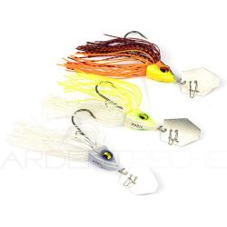 Pack de 3 chatterbaits MEGABASS Wild header 14g