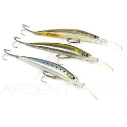 Pack de 3 poissons nageurs DUO Crank minnow hacker 105 SP