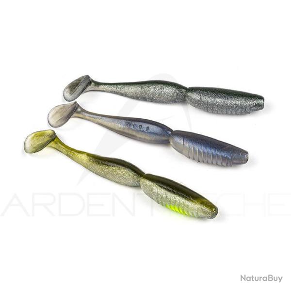 Pack de 3 leurres souples MEGABASS Super spindle worm 4