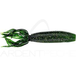 Leurre souple GARY YAMAMOTO Fat ika 4 323 Watermelon W/Black gold flake