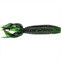 Leurre souple GARY YAMAMOTO Fat ika 4 323 Watermelon W/Black gold flake