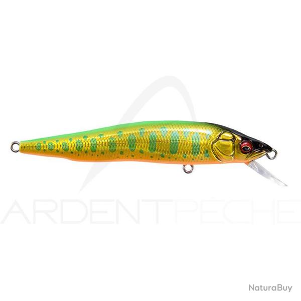Poisson nageur MEGABASS Great hunting 95 LZ Lime back gold OB