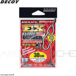 Bas de ligne DECOY WL-12 EX Wire leader 30cm