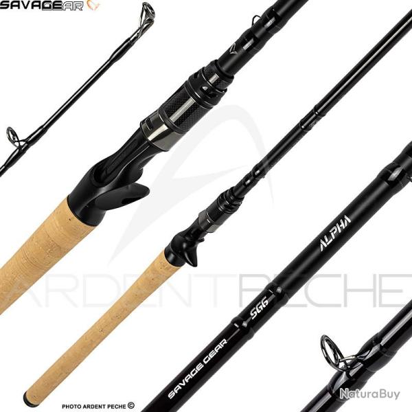 Canne casting SAVAGE GEAR Alpha SG6 Swimbait 2.41m / 80-150g