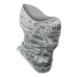 Tour de cou FIIISH Neck gaiter anti UV Olive green
