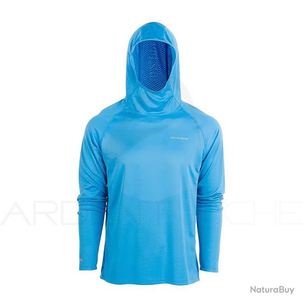 Tee shirt � capuche GRUNDENS Solstrale Pro Hoody Coastal blue