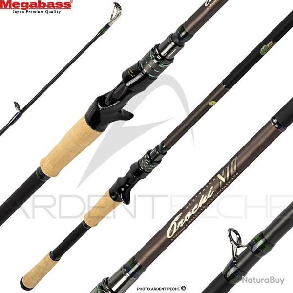 Canne casting MEGABASS Orochi X10 F9 710 XT Anaconda 2 brins