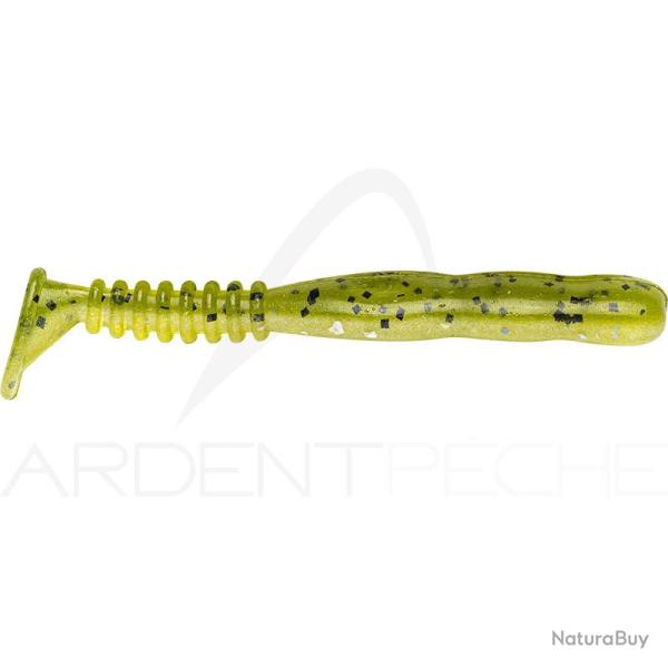 Leurre souple REINS Rockvibe shad 2.3 B16 Dos vert