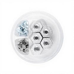 Clous GRUNDENS Hexagrip alloy cleat & carbide stud puck pack