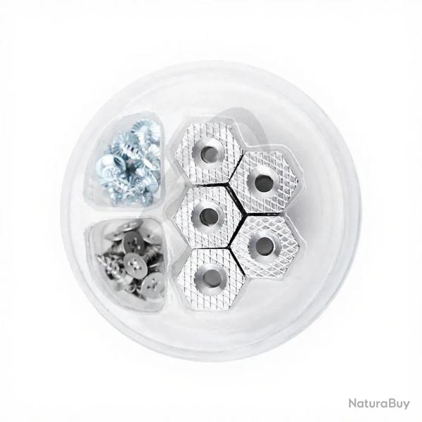 Clous GRUNDENS Hexagrip alloy cleat & carbide stud puck pack