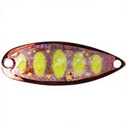 Cuiller ondulante FOREST Miu native abalone 3.5g 07 Red yellow perr mar