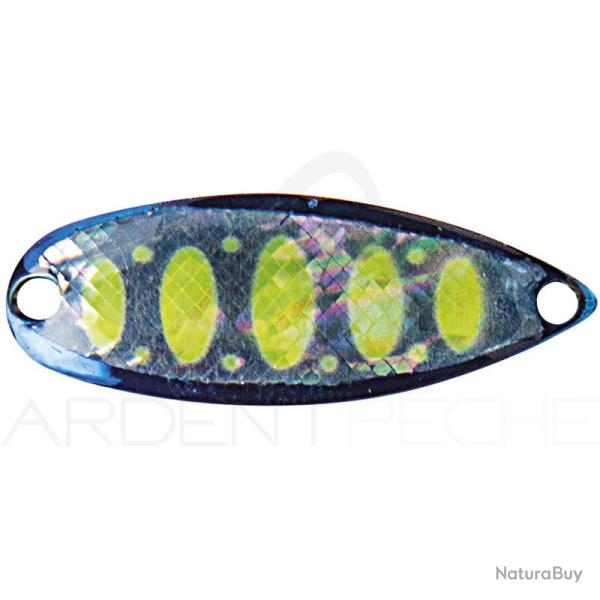 Cuiller ondulante FOREST Miu native abalone 4.2g 08 Blue yellow perr mar