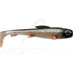 Leurre souple ABU GARCIA Svartzonker McPike 17cm UV Black back shad