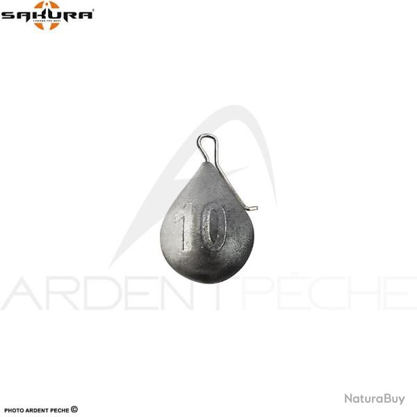 Lest SAKURA Clip poire sinker 17g