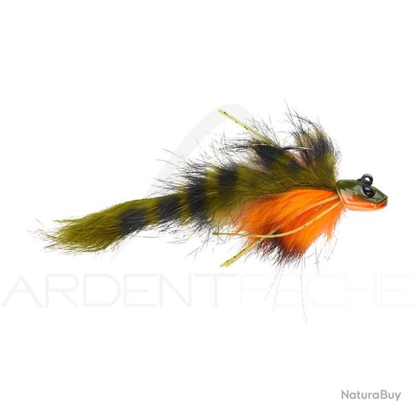 Bucktail jig SAKURA Chabio Zn H 7g OO Olive orange
