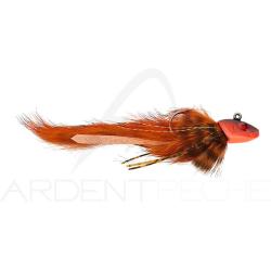 Bucktail jig SAKURA Chabio Zn H 7g 101 Crayfish