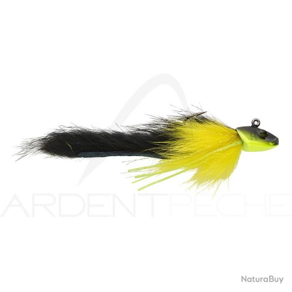 Bucktail jig SAKURA Chabio Zn H 7g 153 Black fury