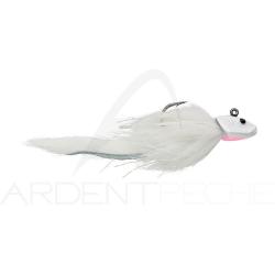 Bucktail jig SAKURA Chabio Zn H 7g P06 Pearl white