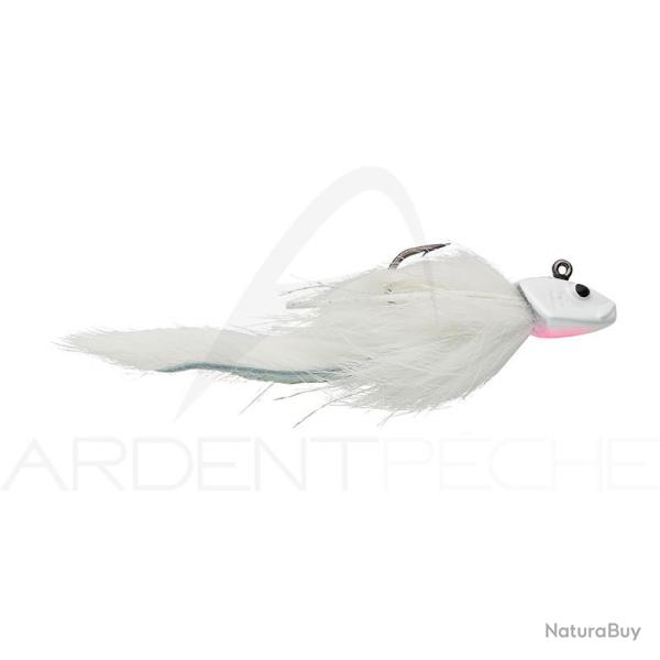 Bucktail jig SAKURA Chabio Zn H 7g P06 Pearl white