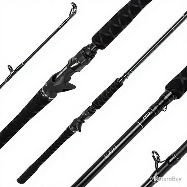 Canne casting SAVAGE GEAR Alpha SG8 Monster bait 2.68 / 180-650g