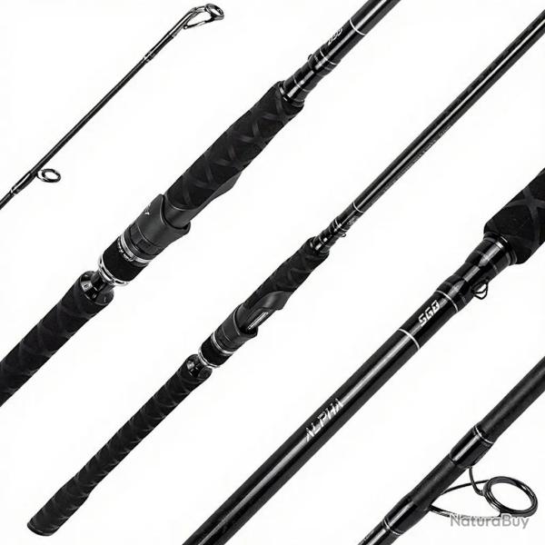Canne spinning SAVAGE GEAR Alpha SG8 Big bait 2.43m / 28-112g