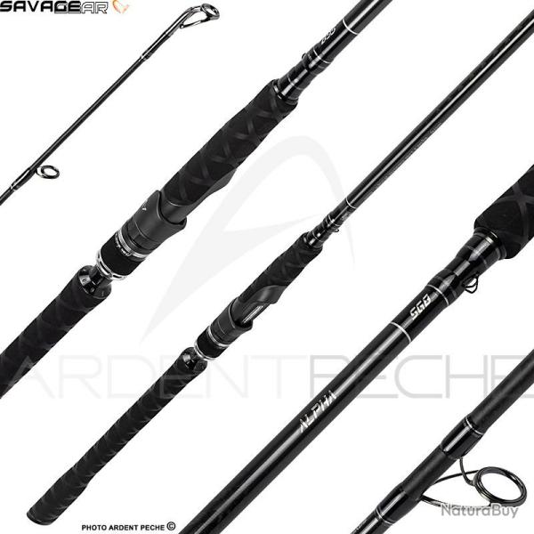 Canne spinning SAVAGE GEAR Alpha SG8 Big bait 2.59m / 36-126g
