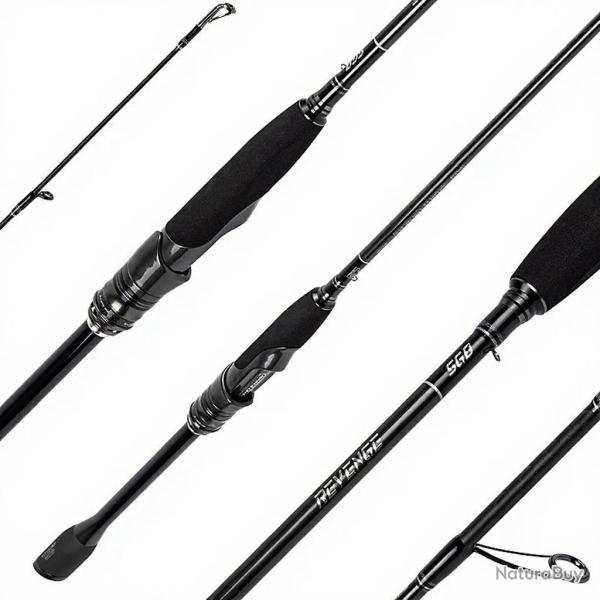 Canne spinning SAVAGE GEAR Revenge SG8 Medium game 2.08m / 5-23g