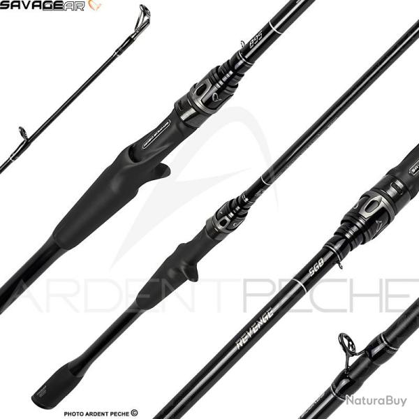 Canne casting SAVAGE GEAR Revenge SG8 Medium game 2.13m / 10-45g