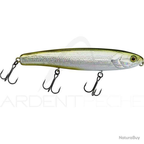 Leurre de surface ILLEX Bonnie silent 128 Secret green sprat