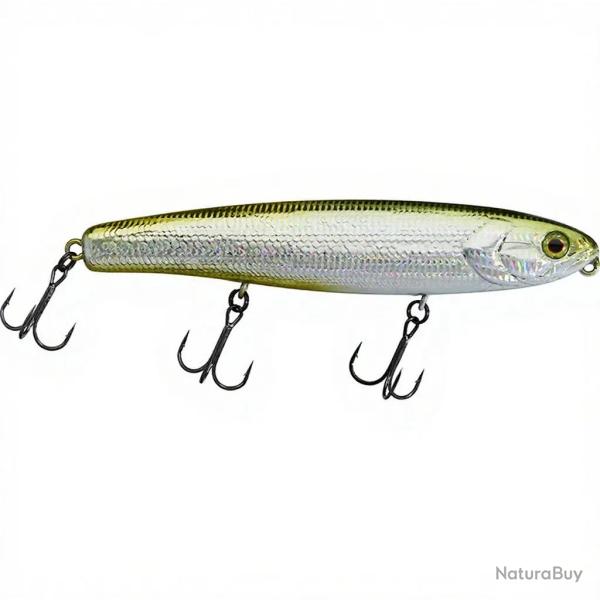 Leurre de surface ILLEX Bonnie silent 128 Secret green sprat