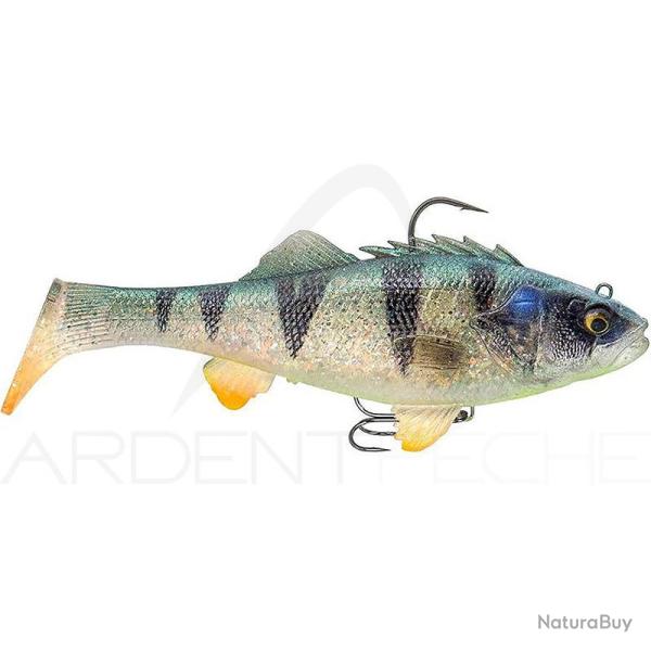 Leurre souple SAVAGE GEAR 3D Perch RTF FS 17.5cm Ghost silver