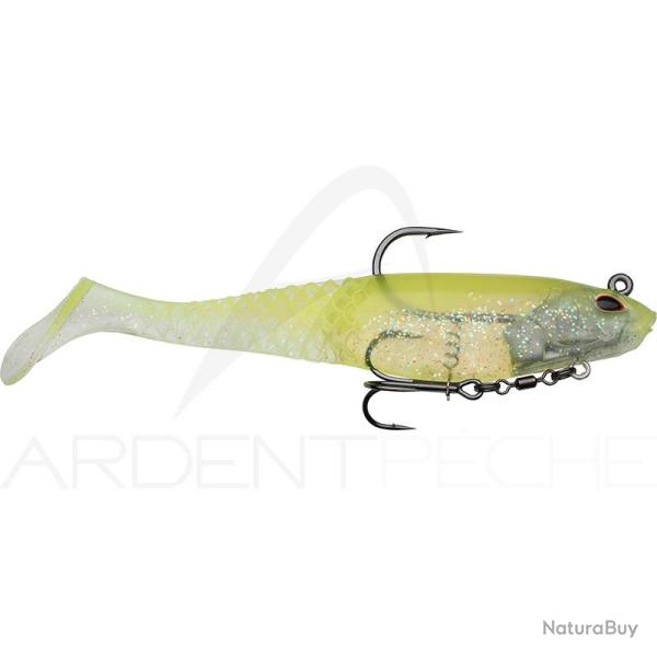 Leurre souple BERKLEY Cull shad deep 15cm Lime ice
