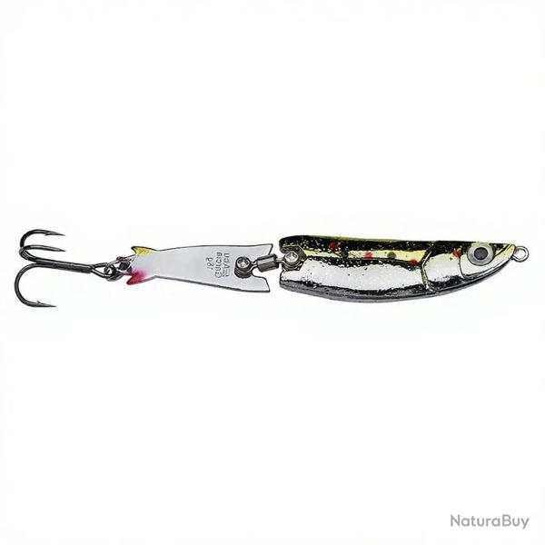 Cuiller ondulante ABU GARCIA Toby jointed 14g Green back minnow