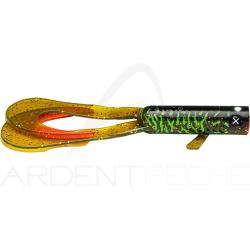 Leurre souple LMAB Drunk dancer 18cm Toxic zebra