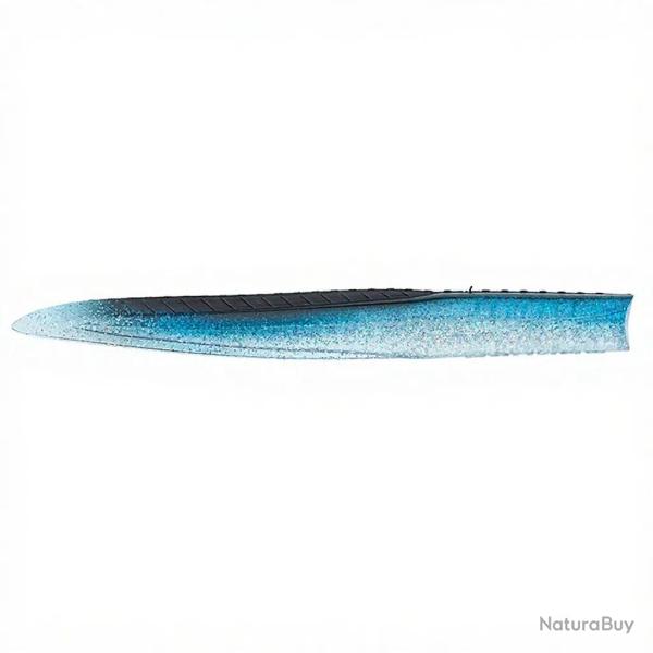 Leurre souple SAKURA Majikeel 130 013 Clear blue holo