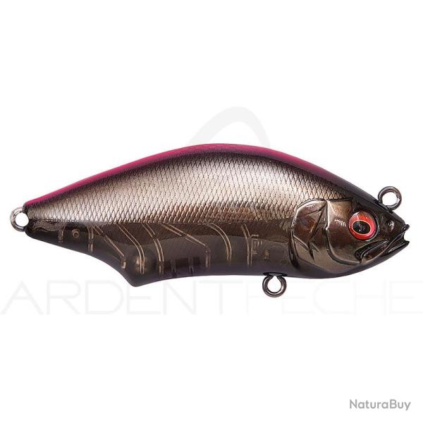 Leurre coulant MEGABASS Hadara trap HT Black pink back