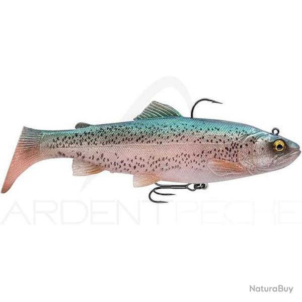 Leurre souple SAVAGE GEAR 3D Trout rattle shad FS 17cm Clear rainbow