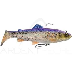 Leurre souple SAVAGE GEAR 3D Trout rattle shad FS 17cm Blue trout