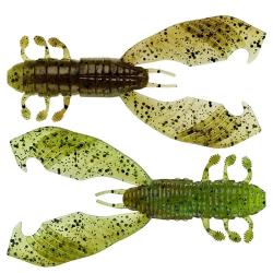 Leurre souple GUNKI Boogie craw vib 90 Brown chart