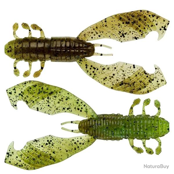 Leurre souple GUNKI Boogie craw vib 90 Brown chart