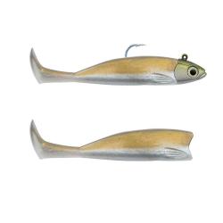 Leurre souple FIIISH Master shad combo 75 Medium / 6g / Khaki