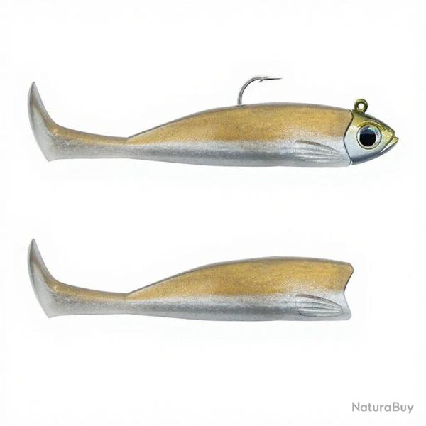 Leurre souple FIIISH Master shad combo 100 Light / 8g / Khaki