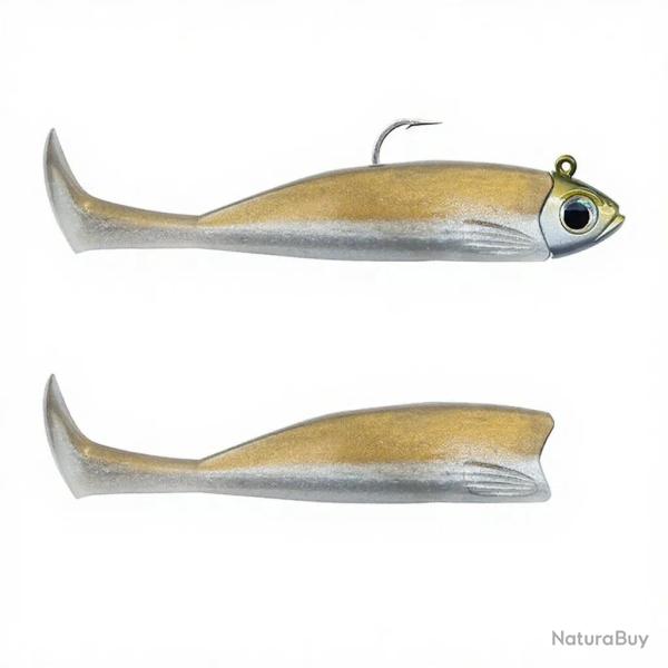 Leurre souple FIIISH Master shad combo 125 Light / 14g / Khaki